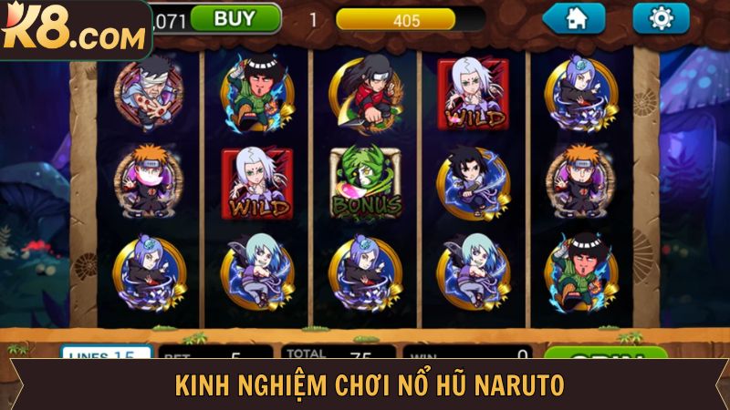 Kinh nghiệm khi tham gia cá cược nổ hũ Naruto thắng lớn