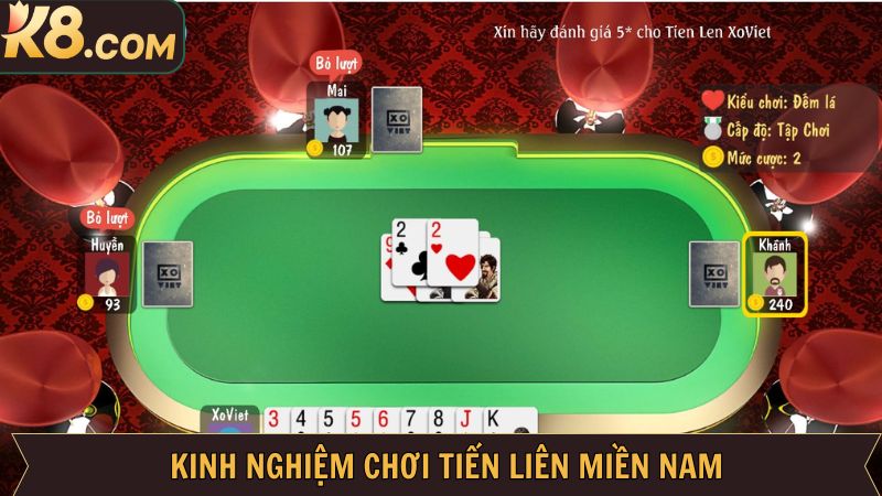 Chia sẻ kinh nghiệm chơi tiến l&ecirc;n thắng lớn cho newbie